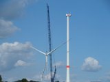 WEA Portenhagen-Luethorst 2014-06-15 - 10  Anbau Rotor